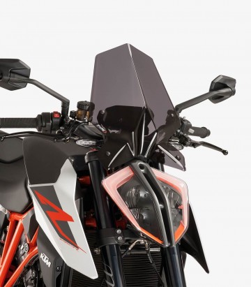 Cúpula Puig New Generation Touring KTM 1290 Superduke R (2017 - 2019) Ahumado oscuro 9692F