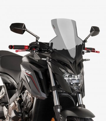 Cúpula Puig New Generation Sport Honda CB650F (2014 - 2018) Ahumado oscuro 9687F