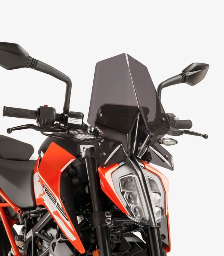 Cúpula Puig Naked New Generation Sport KTM Duke 125/390 Ahumado oscuro 9514F