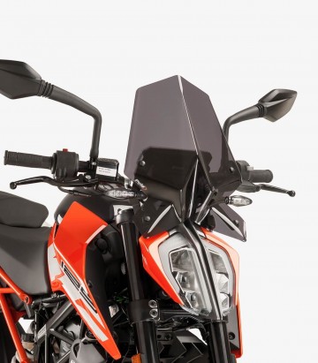 Cúpula Puig Naked New Generation Sport KTM Duke 125/390 Ahumado oscuro 9514F