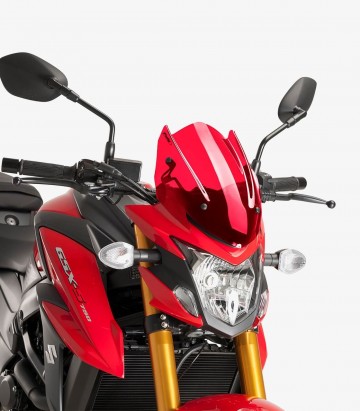 Suzuki GSX-S750 (2017 - 2021) Puig New Generation Sport Red Windshield 9435R