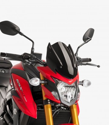 Windschild Puig New Generation Sport Suzuki GSX-S750 (17-21) Schwarz 9435N
