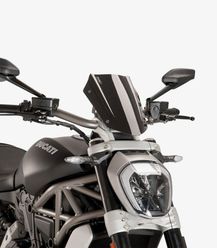 Cúpula Puig Naked New Generation Sport Ducati X Diavel/S Negro 8921N