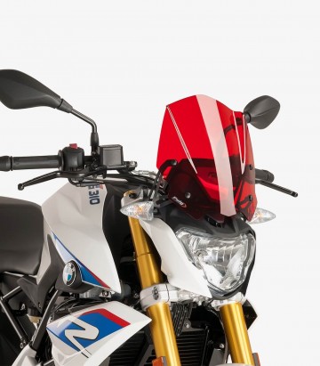 BMW G310 R Puig Naked New Generation Sport Red Windshield 8920R