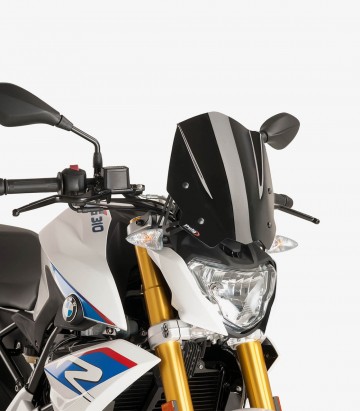 BMW G310R (2016 - 2024) Puig New Generation Sport Black Windshield 8920N