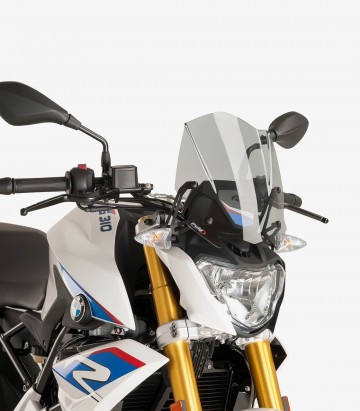 BMW G310 R Puig Naked New Generation Sport Smoked Windshield 8920H