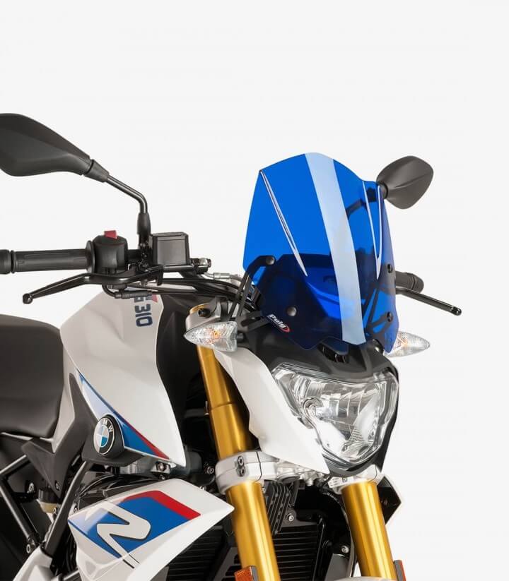 Cúpula Puig Naked New Generation Sport BMW G310 R Azul 8920A