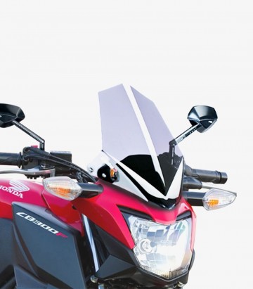 Honda CB300F Puig Naked New Generation Sport Transparent Windshield 7655W