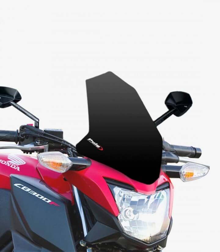 Cúpula Puig Naked New Generation Sport Honda CB300F Negro 7655N