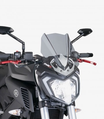 Cúpula Puig New Generation Sport Yamaha MT-125 (2014 - 2019) Ahumado 7654H