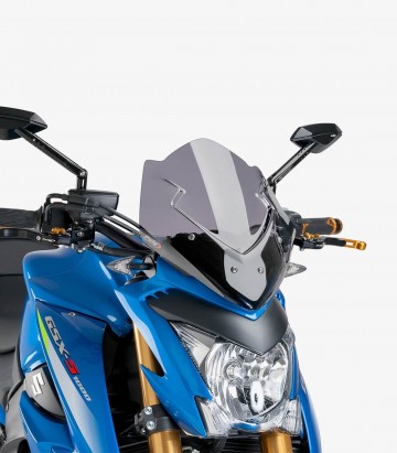 Suzuki GSZ-S1000 Puig Naked New Generation Sport Smoked Windshield 7653H