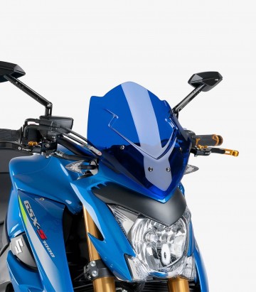 Suzuki GSX-S1000 (2015 - 2020) Puig New Generation Sport Blue Windshield 7653A