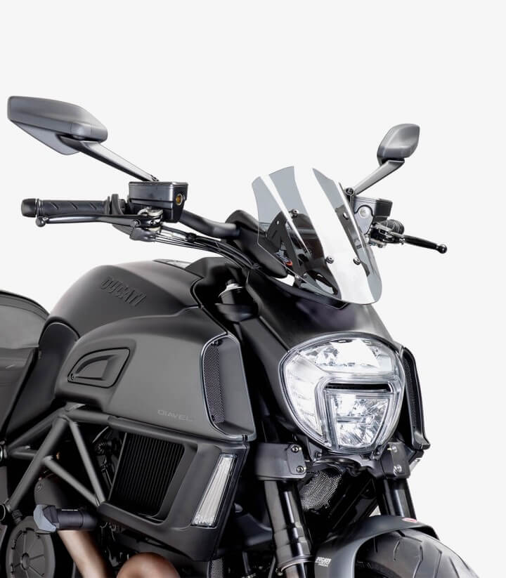 Cúpula Puig Naked New Generation Sport Ducati Diavel Ahumado 7592H