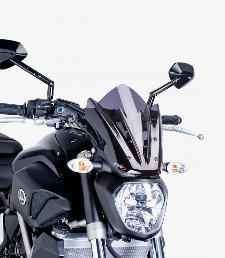 Cúpula Puig Naked New Generation Sport Yamaha MT-07 Ahumado oscuro 7015F