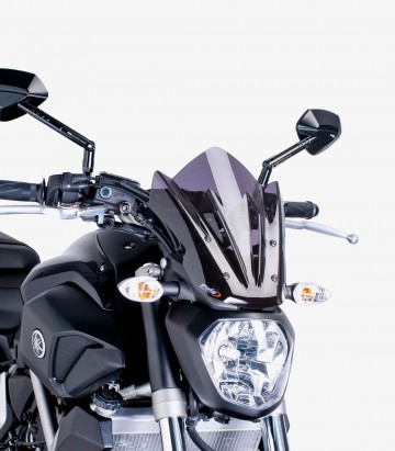 Cúpula Puig Naked New Generation Sport Yamaha MT-07 Ahumado oscuro 7015F