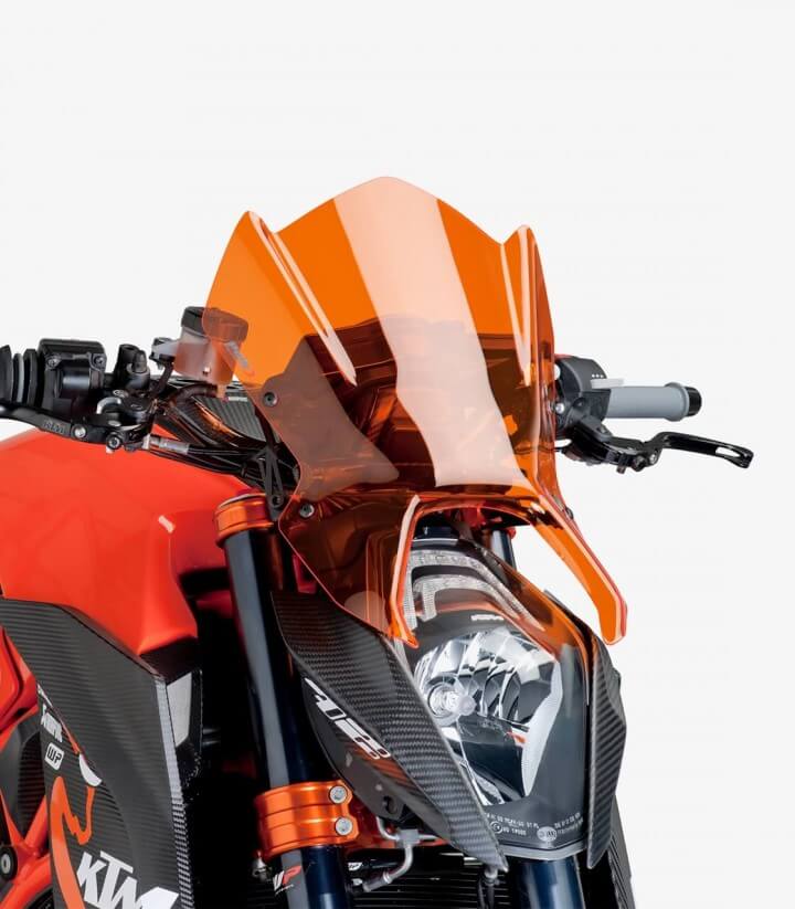 Cúpula Puig Naked New Generation Sport KTM 1290 Superduke R Naranja 7014T