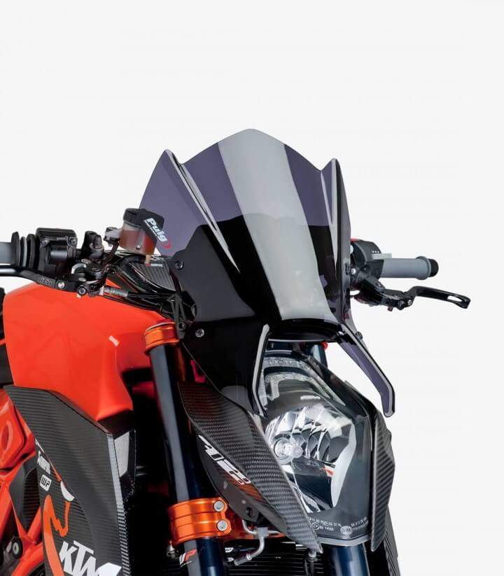 Windschild Puig New Generation Sport KTM 1290 Superduke R (14-16) Dunkel getönt 7014F