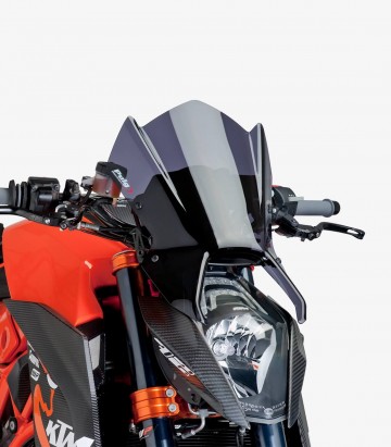 KTM 1290 Superduke R (2014 - 2016) Puig New Generation Sport Dark smoked Windshield 7014F