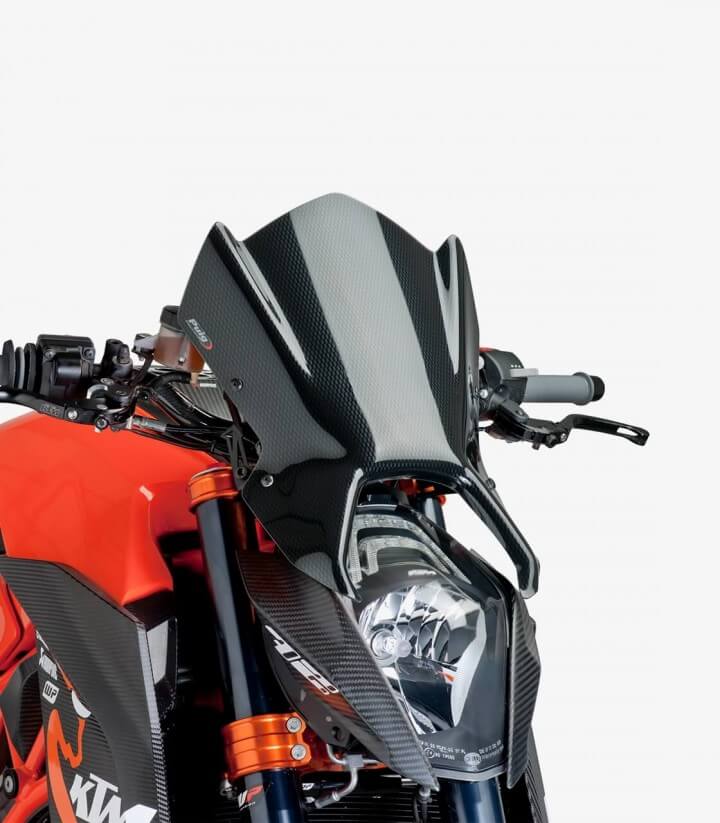 Cúpula Puig Naked New Generation Sport KTM 1290 Superduke R Símil carbono 7014C