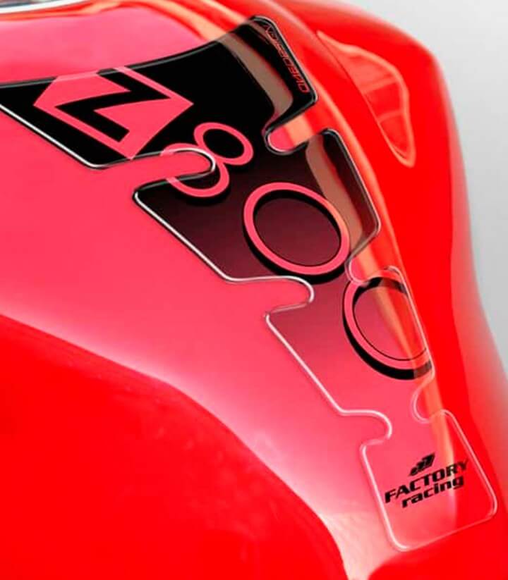 Tankpad Kawasaki Z800 (13-16) Puig Spirit Schwarz 7484N