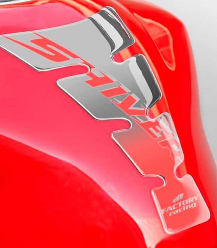 Protector depósito Aprilia Shiver Puig Spirit Plateado 5111P