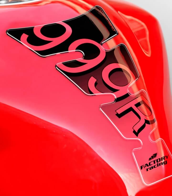 Tankpad Ducati 999R (03-06) Puig Spirit Schwarz 4342N