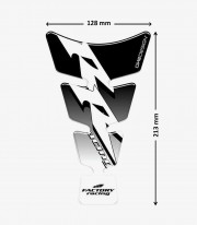 RR Racing Puig Spirit Black Tank Pad 4224N