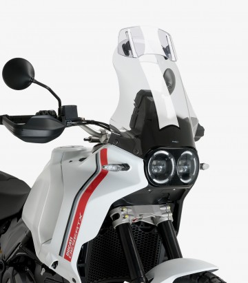 Cúpula Puig Touring con visera Ducati Desert X (2022 - 2024) Transparente 21438W 