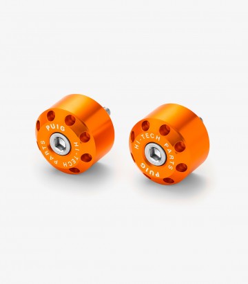 Contrapesos Cortos Puig color Naranja para Kawasaki Ninja 650/7 Hybrid/Z650