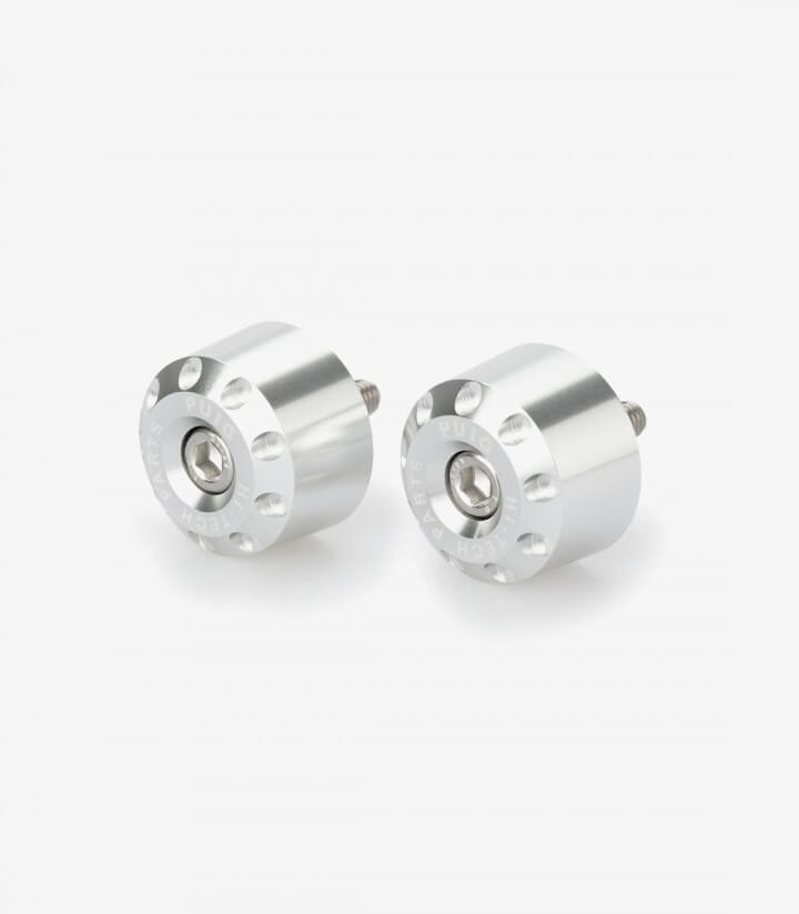 Contrapesos Cortos Puig color Plata para Vespa GTS 300/310 (08-25)