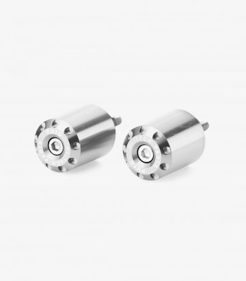 Contrapesos Largos Puig color Plata para Kawasaki Ninja 650/7 Hybrid/Z650
