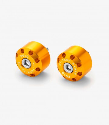 Contrapesos Cortos Puig color Oro para Kawasaki Ninja 650/7 Hybrid/Z650
