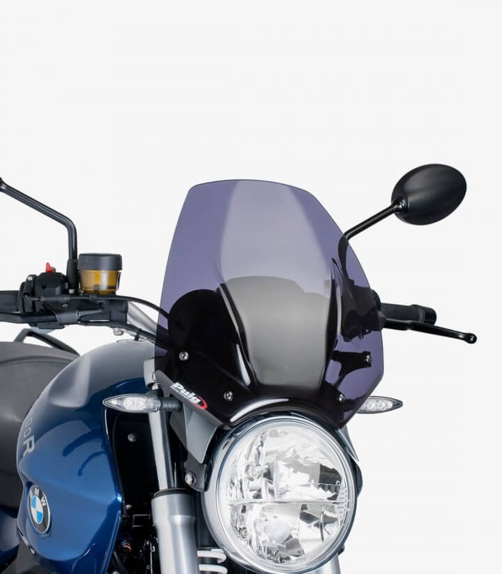 Windschild Puig New Generation Sport BMW R1200R (06-14) Dunkel getönt 6488F