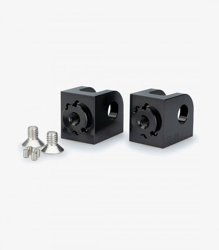 Herrajes regulables estribera pasajero Puig CFMOTO 300/450/800 NK (23-25) 21888N