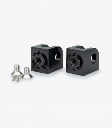 Herrajes regulables estribera pasajero Puig CFMOTO 300/450/800 NK (23-25) 21888N