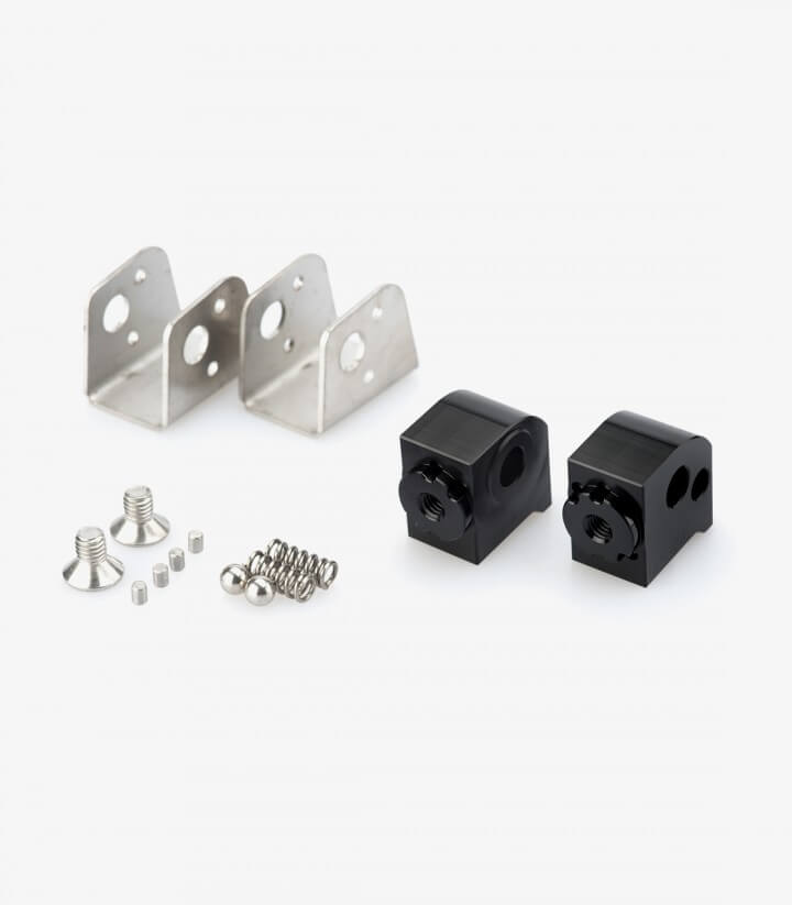 Herrajes regulables estribera pasajero Puig BMW F750/800/850/900GS 20256N