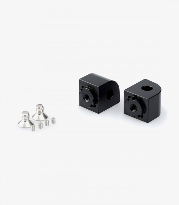 Herrajes regulables estribera pasajero Puig Yamaha T-MAX 500, T-MAX 530, XJ6, XJ6 Diversion / F 20249N