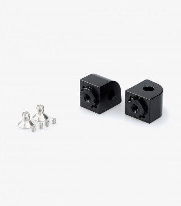 Verstellbare Fußrastenhalter Sozius Puig Yamaha TMAX 500/530 (08-16), XJ6 (09-16) 20249N