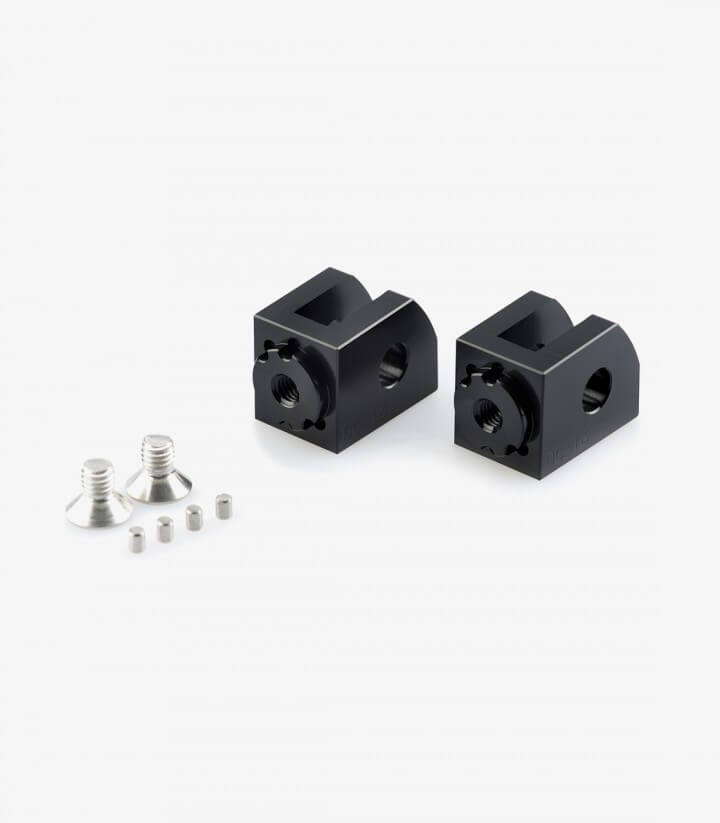 Verstellbare Fußrastenhalter Fahrer Puig Yamaha MT-03/125 (14-26), XSR 125 (21-26), YZF-R125/R3 (08-26) 20239N