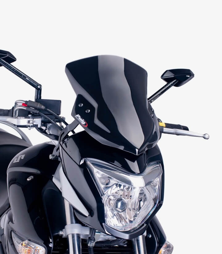 Windschild Puig New Generation Sport Suzuki Inazuma (13-16) Schwarz 6251N