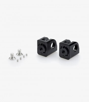 Herrajes regulables estribera piloto Puig Kawasaki Z H2, Z1000/R, Z750R, Z800, ZX-10R, ZX-6R 20272N