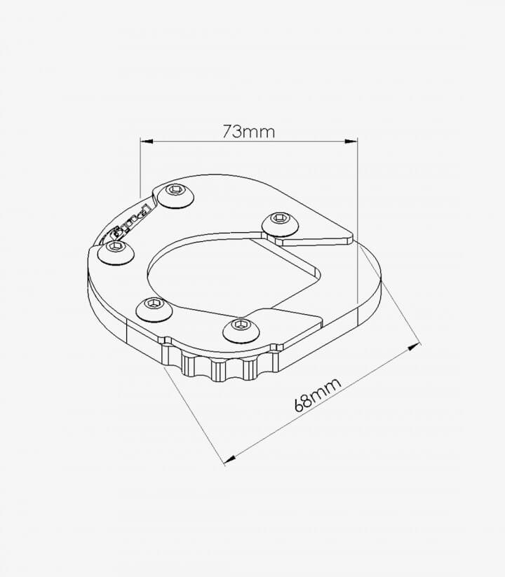 Extensión Pata de Cabra Puig 20188N BMW F700GS (12-17)