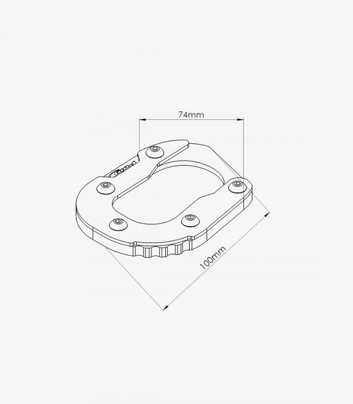 Extensión Pata de Cabra Puig 20190N BMW R1200/1250GS (14-24)