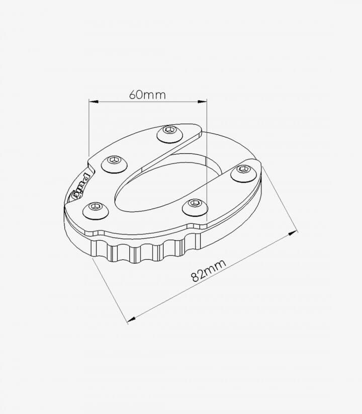 Extensión Pata de Cabra Puig 20198N Varios modelos de Kawasaki