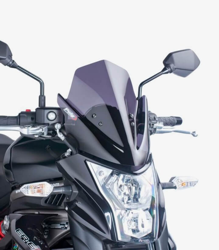 Cúpula Puig Naked New Generation Sport Kawasaki ER-6N Ahumado oscuro 5997F