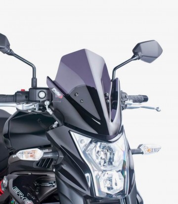 Windschild Puig New Generation Sport Kawasaki ER-6N (12-16) Dunkel getönt 5997F