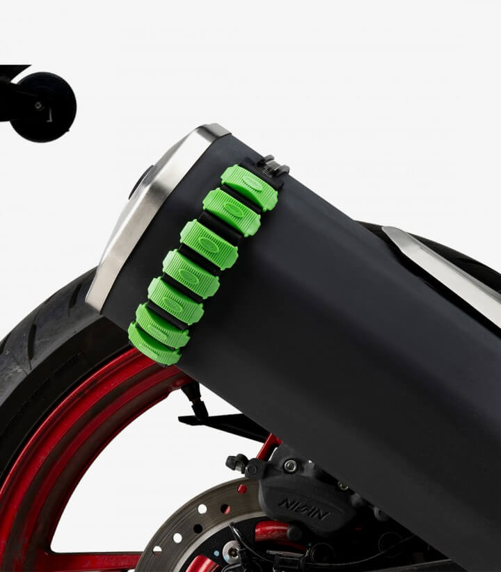 Puig Exhaust Protector 21728V Green Universal