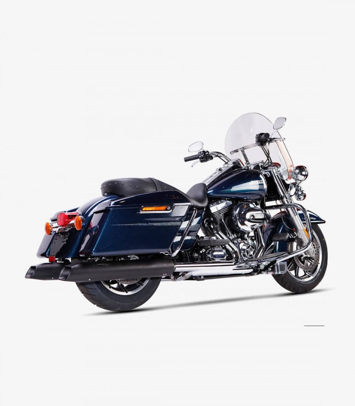 Escape Ironhead HC2-1B para Harley-Davidson Touring Road King (17–21) color Negro