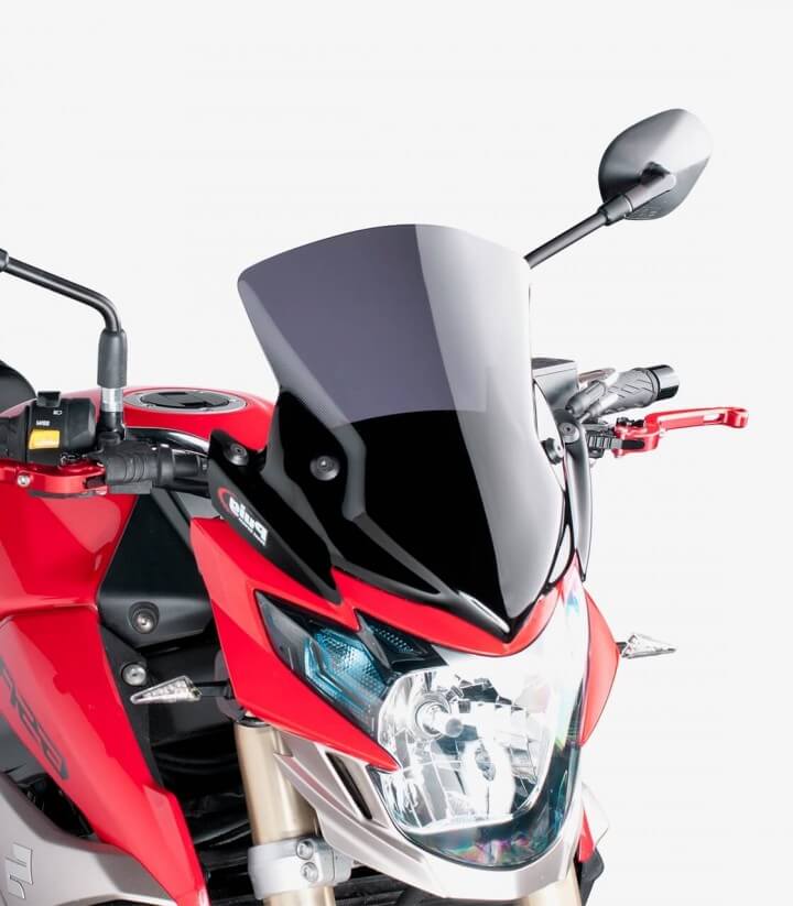 Windschild Puig New Generation Sport Suzuki GSR750 (11-16) Dunkel getönt 5646F