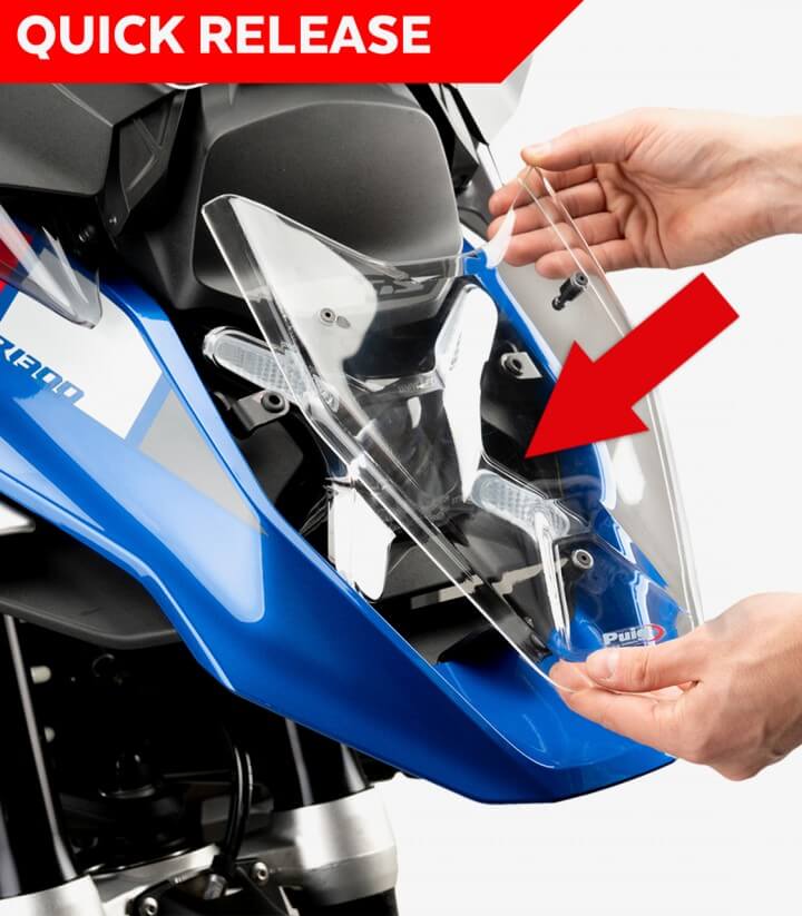 Scheinwerferschutz Puig 21853W für BMW R1300GS (23-26)